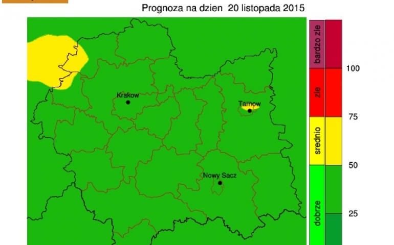 Smog skraca życie krakowian o prawie dwa lata